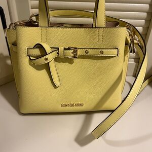 Michael Kors Yellow Leather Women's Bag